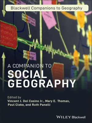cover image of A Companion to Social Geography